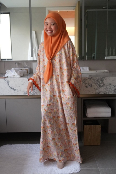 Malam Raya Ironless Kaftan